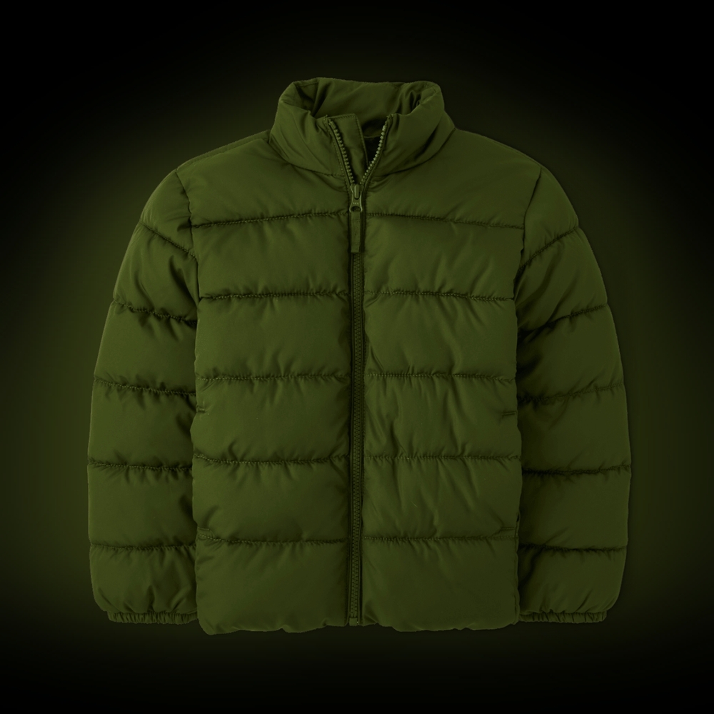 The Children’s PlaceBoys Puffer Jacket - Dark IvyStar